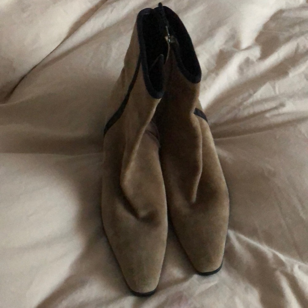 Prada suade boots